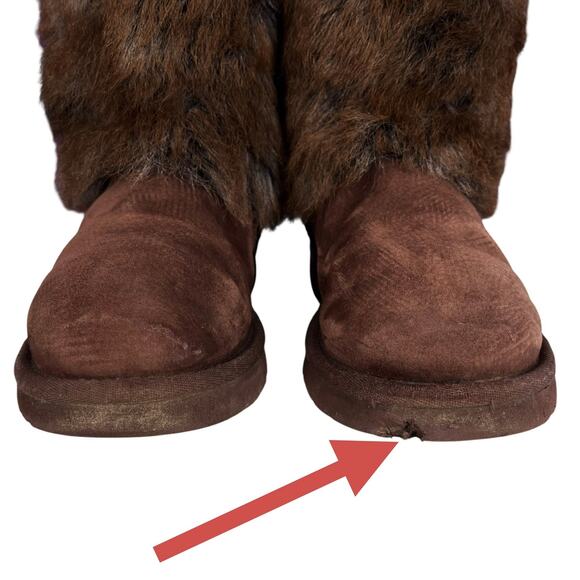 UGG VILET Women's SUEDE & SHEEPSKIN CUFF Boots Brown CRYSTAL DETAILS Brown 7 - Picture 3 of 9